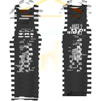 ボルゾイの解剖学 タンクトップ - Kawaiitshirt