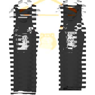 ボンレス犬とボンレス猫 はらぺこ ボンレス犬 タンクトップ - Kawaiitshirt