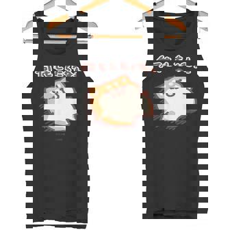 ボンレス犬とボンレス猫は何もしない ボンレス犬 タンクトップ - Kawaiitshirt