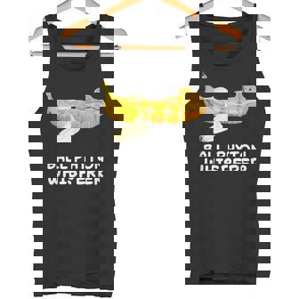 ボールパイソン ささやき蛇 爬虫類 爬虫類 バナナ タンクトップ - Kawaiitshirt