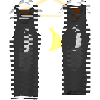 ポケットに入ったバナナフルーツ、胸に面白いバナナ。 タンクトップ - Kawaiitshirt