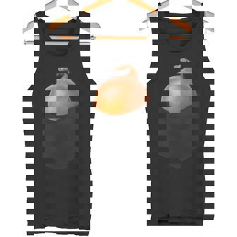 ポケットに入った玉ねぎ、胸に面白い玉ねぎ。 タンクトップ - Kawaiitshirt