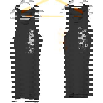 ポケットに入った面白いシェットランドシープドッグ シェルティー愛好家に タンクトップ - Kawaiitshirt