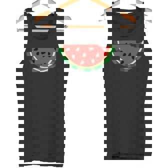 ポケットの中のスイカ かわいいポケットスイカ タンクトップ - Kawaiitshirt