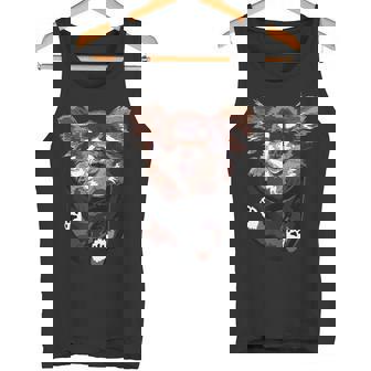 ポケットの中のチワワ 面白い チワワ 長髪 犬好き タンクトップ - Kawaiitshirt