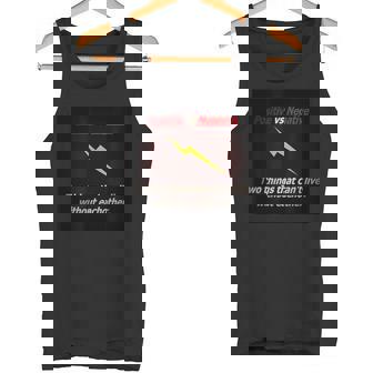 ポジティブ対ネガティブ タンクトップ - Kawaiitshirt