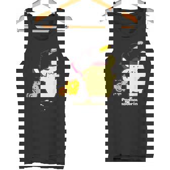 ポムポムプリン＆ベーグル タンクトップ - Kawaiitshirt