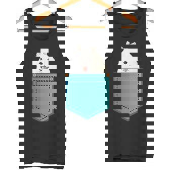 ポメラニアン 犬 胸ポケット ドイツ スピッツ タンクトップ - Kawaiitshirt