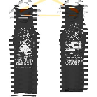 ポメラニアンライフベターママパパ犬 タンクトップ - Kawaiitshirt