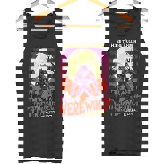 マインド・ザ・フルムーン 人狼 ハロウィン 不気味な人狼 タンクトップ - Kawaiitshirt