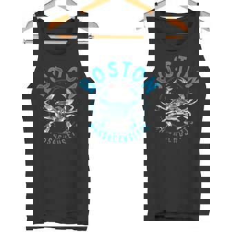 マサチューセッツ州ボストン ブルーカニのデザイン タンクトップ - Kawaiitshirt