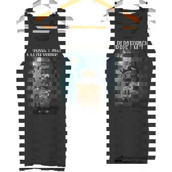 マジック・ファニー・ウィザード・キャットのためにパープレイしよう タンクトップ - Kawaiitshirt