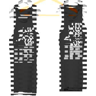 マラソンランナー Run For Your Life ランニング タンクトップ - Kawaiitshirt