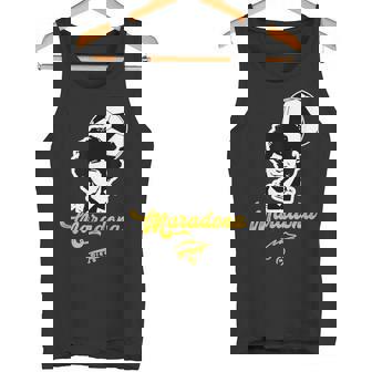 マラドーナフェイススマイル タンクトップ - Kawaiitshirt