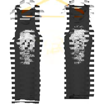 マルチーズ小型マルチーズ犬犬大好き甘いマルチーズ タンクトップ - Kawaiitshirt