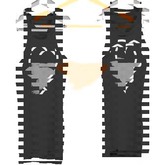 マーモット ハート マーモット アニマル ズークピーパー タンクトップ - Kawaiitshirt