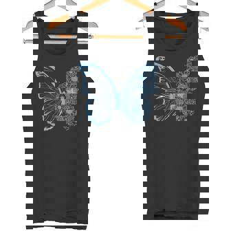 ミクロネシア国旗 蝶 ミクロネシアのルーツ ミクロネシア タンクトップ - Kawaiitshirt