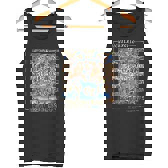 ミケランジェロ 絵画 最後の審判 美術愛好家のために タンクトップ - Kawaiitshirt