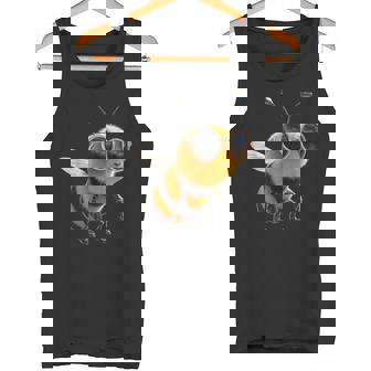 ミツバチのモチーフ養蜂家養蜂家ミツバチお父さん甘い蜂 タンクトップ - Kawaiitshirt