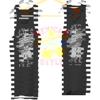 メキシコボクシングスタイル メキシコ国旗 メキシコボクシングスタイルフラッグ タンクトップ - Kawaiitshirt