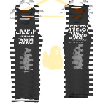 メンズ・ボーイズ・マーモット・パパ 父の日 マーモットの父 タンクトップ - Kawaiitshirt