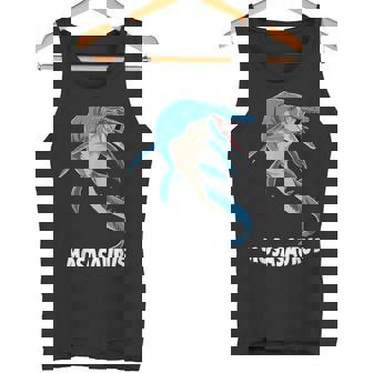 モササウルス 先史時代デザイン タンクトップ - Kawaiitshirt