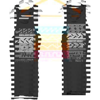 モジュラー シンセサイザー テクノ ビンテージ アナログ 波形 タンクトップ - Kawaiitshirt