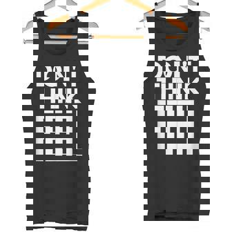 モチベーションを高める引用tシャツ Don't Think Feel インスピレーション タンクトップ - Kawaiitshirt