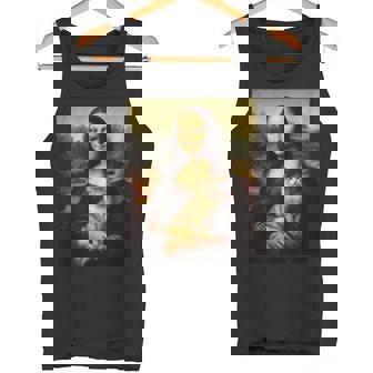 モナリザ 猫 タンクトップ - Kawaiitshirt