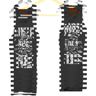 モンスタートラックルールジャムモンスタートラックボーイズ タンクトップ - Kawaiitshirt