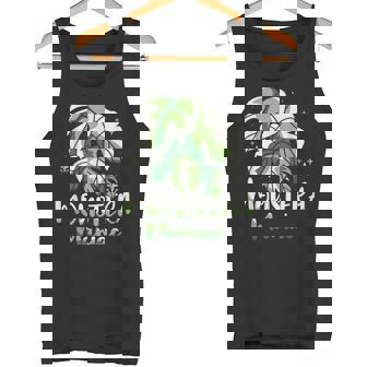 モンステラ 植物 ガーデニング 庭好き 庭師 観葉植物 タンクトップ - Kawaiitshirt