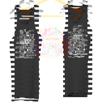 モータウン時代の懐かしい音楽デザイン タンクトップ - Kawaiitshirt