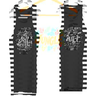 ユニークなスタイルの素晴らしいジャングルグラフィック。 タンクトップ - Kawaiitshirt