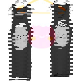 ユーモア餅 シンプルでミニマルな和スイーツ餅 Mochi タンクトップ - Kawaiitshirt