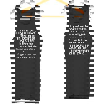 ユーモラス I May Not Be The Brightest Bulb 引用 メンズ レディース タンクトップ - Kawaiitshirt