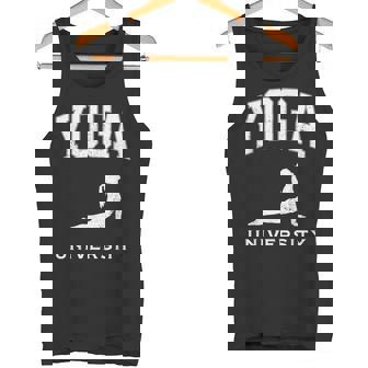 ヨガ 大学 大学 面白い タンクトップ - Kawaiitshirt