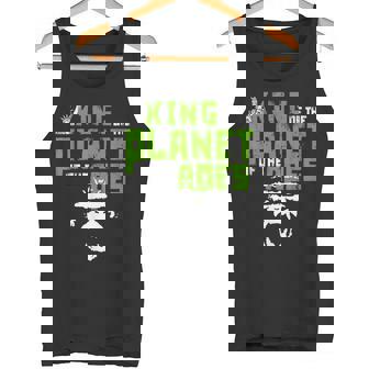 ライオンではなく猿が惑星の動物王国を握る タンクトップ - Kawaiitshirt