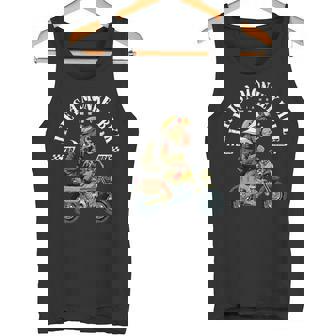 ライフ・イズ・ア・モンキーバイクジャパン タンクトップ - Kawaiitshirt