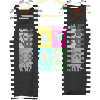 ライフ・イズ・ベター・格闘技と日本の戦闘空手 タンクトップ - Kawaiitshirt