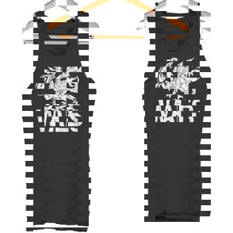 ラグビーボール ウェールズドラゴン メンズ レディース ボーイズ ガールズ ウェールズ タンクトップ - Kawaiitshirt