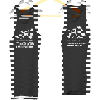 ラブラドールレトリバー エボリューションデザイン ラブラドールオーナー向け タンクトップ - Kawaiitshirt