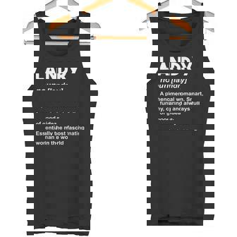 ランドリー名 タンクトップ - Kawaiitshirt