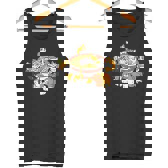 ラーメン寿司ウェルシュ・コーギー・ペンブローク犬 タンクトップ - Kawaiitshirt