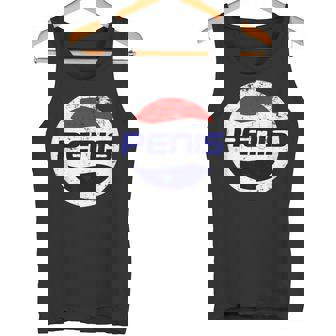 リフレッシュペニス飲料 面白いディックジョーク タンクトップ - Kawaiitshirt