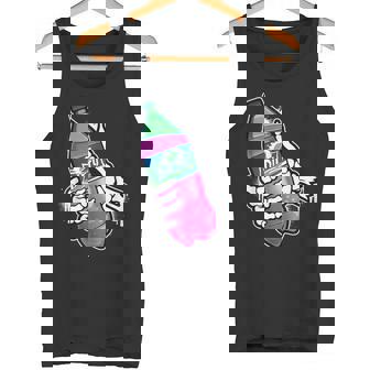 リーンシャツ、パープルドランク、ダーティーダブルカップ、リーンラインスモーク タンクトップ - Kawaiitshirt