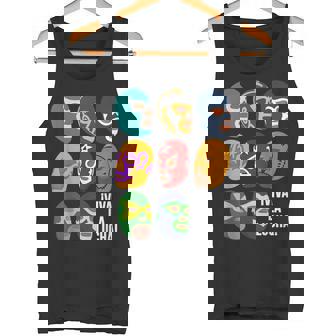 ルチャ・リブレ「ビバ・ラ・ルチャ！」 タンクトップ - Kawaiitshirt