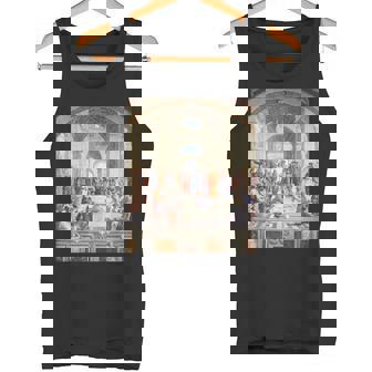 ルネッサンス名画 アテネの学校 タンクトップ - Kawaiitshirt