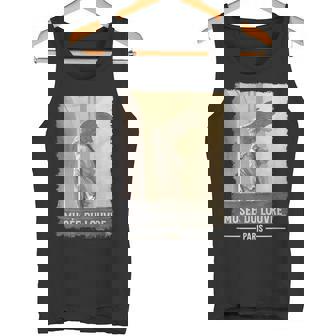 ルーヴル美術館 パリ フランス 翼のある勝利 筆プリント タンクトップ - Kawaiitshirt