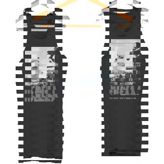 レア ハリネズミ ヒーロー 新聞写真 ハリネズミアート タンクトップ - Kawaiitshirt