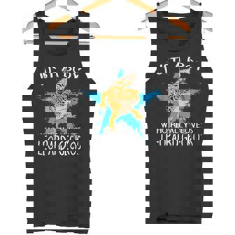 レオパード・ゲッコーが大好きな男の子です。トカゲ 爬虫類 ヒョウモントカゲモドキ タンクトップ - Kawaiitshirt